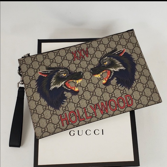 Gucci Other - Last One! Gucci Bestiary Supreme Pouch
